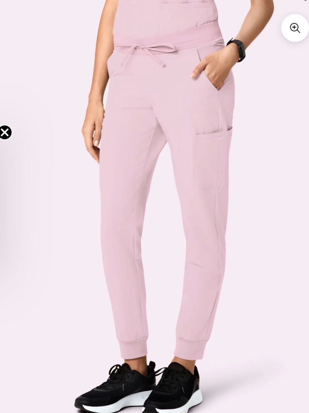 Mandala High Waisted Joggers Blush Blossom - S / Regular